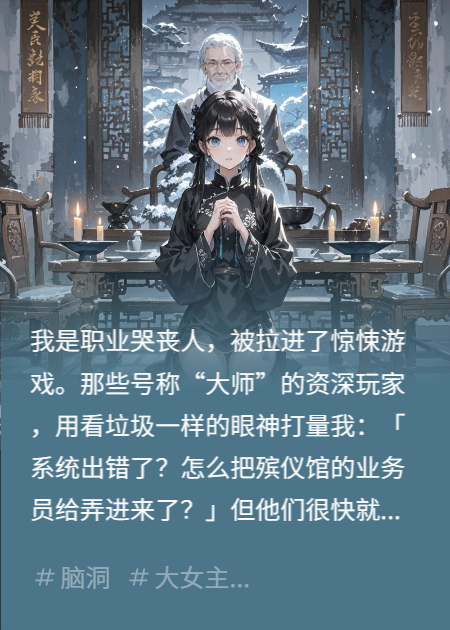 我是職業(yè)哭喪人，被拉進驚悚游戲