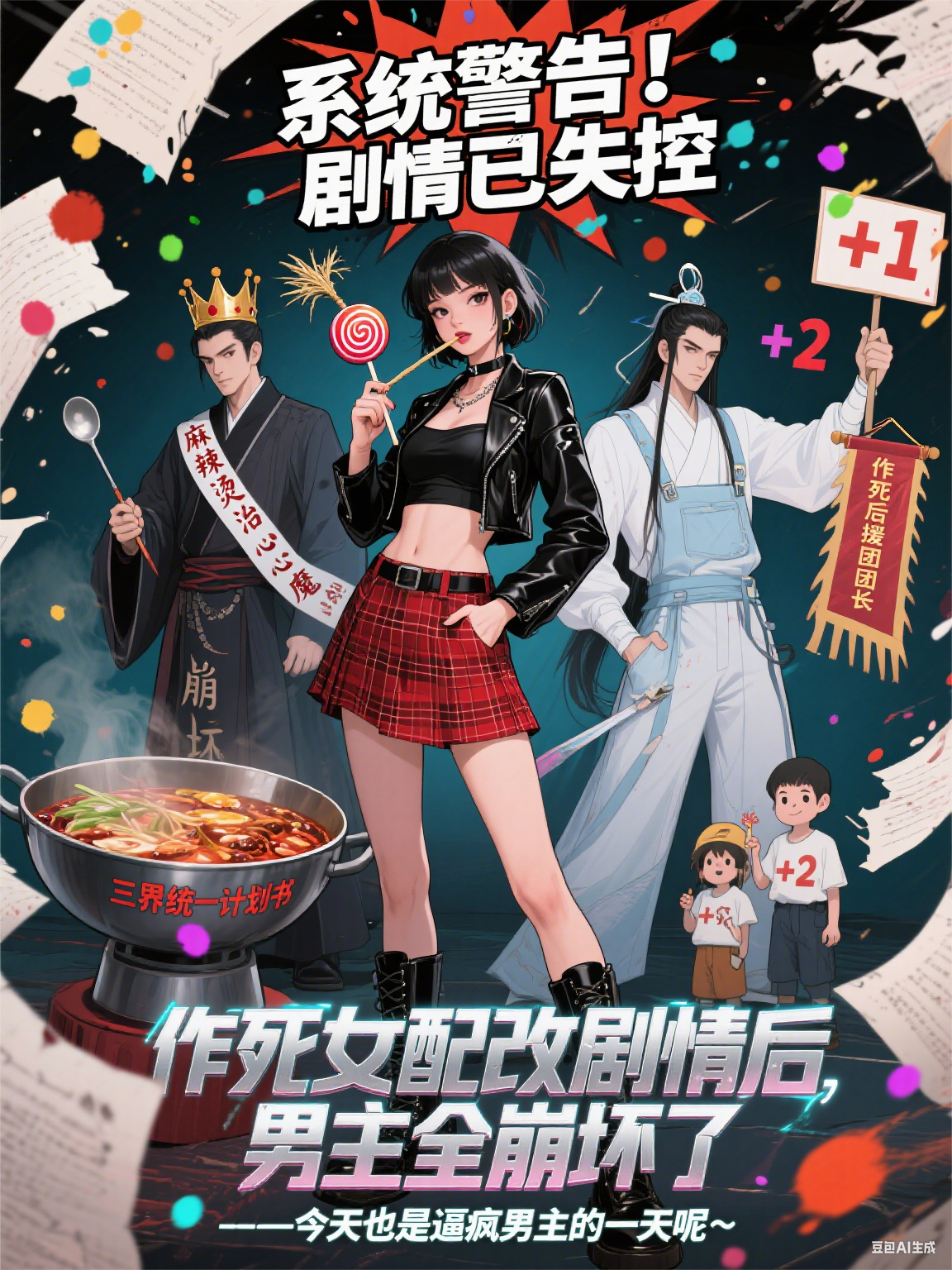 作死女配改情節(jié)后，男主全崩壞了