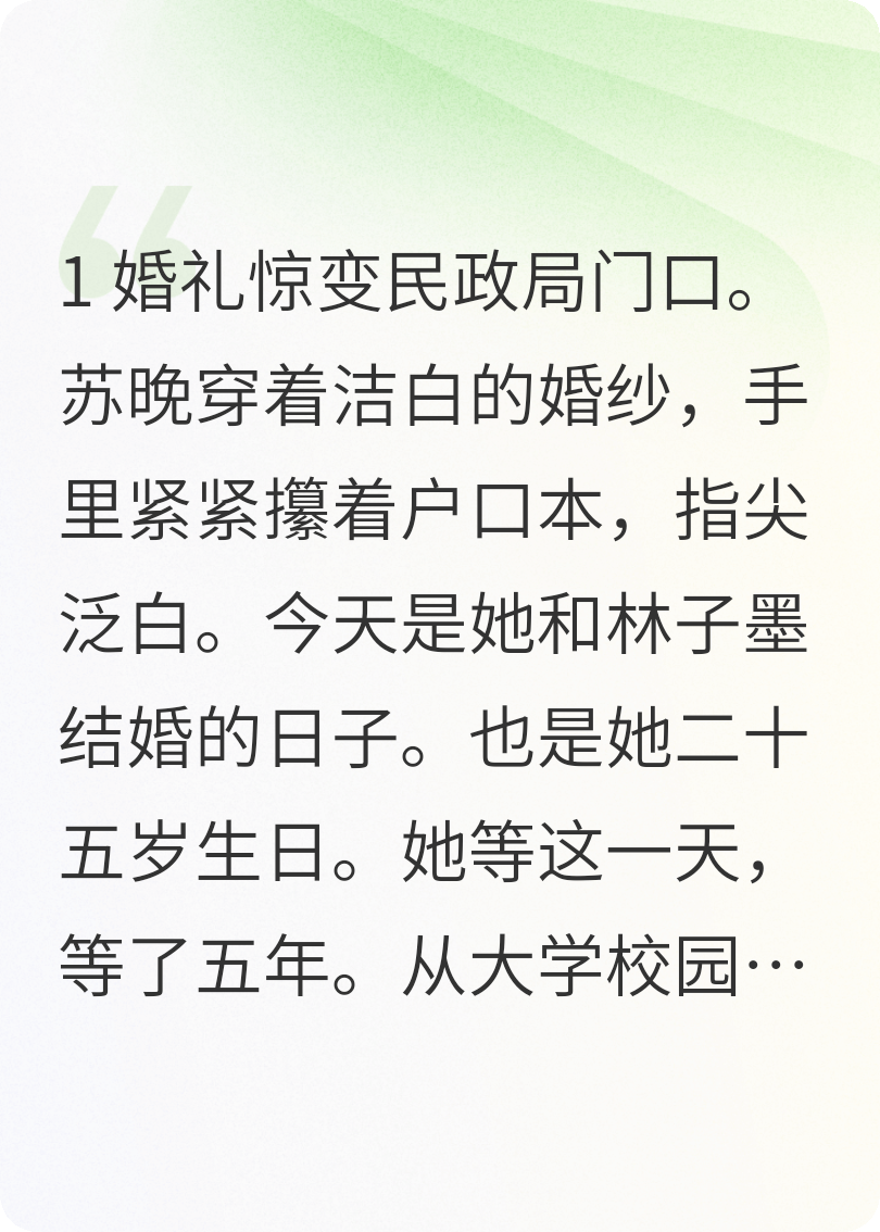《被弃当天，我闪婚首富前夫死对头》电子书下载
