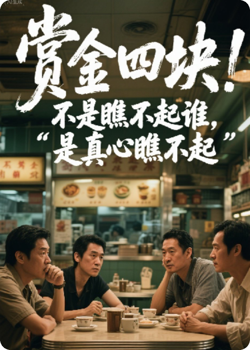 賞金四塊！不是瞧不起誰，是真心瞧不起