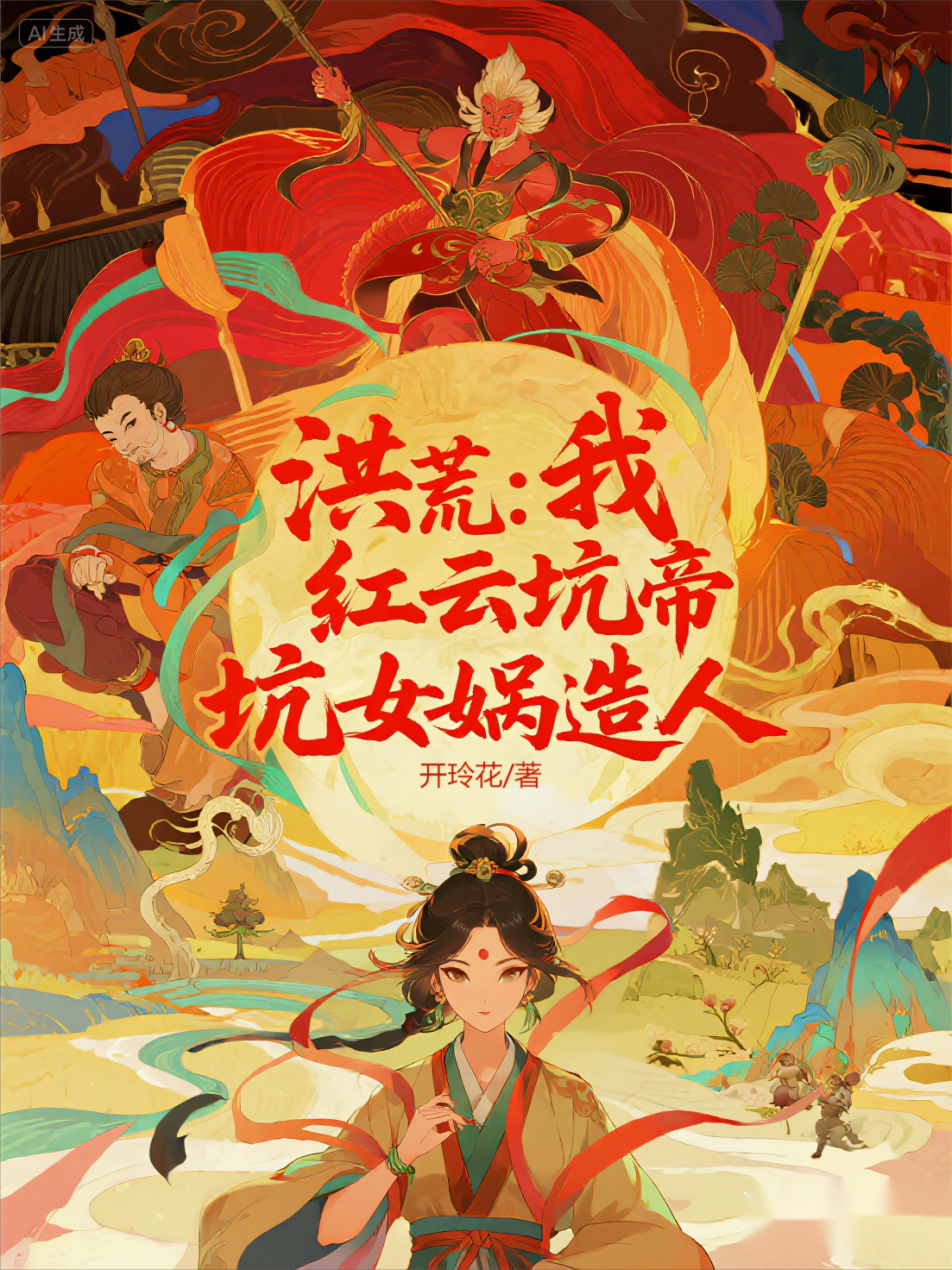 洪荒：我，紅云坑帝，坑女?huà)z造人