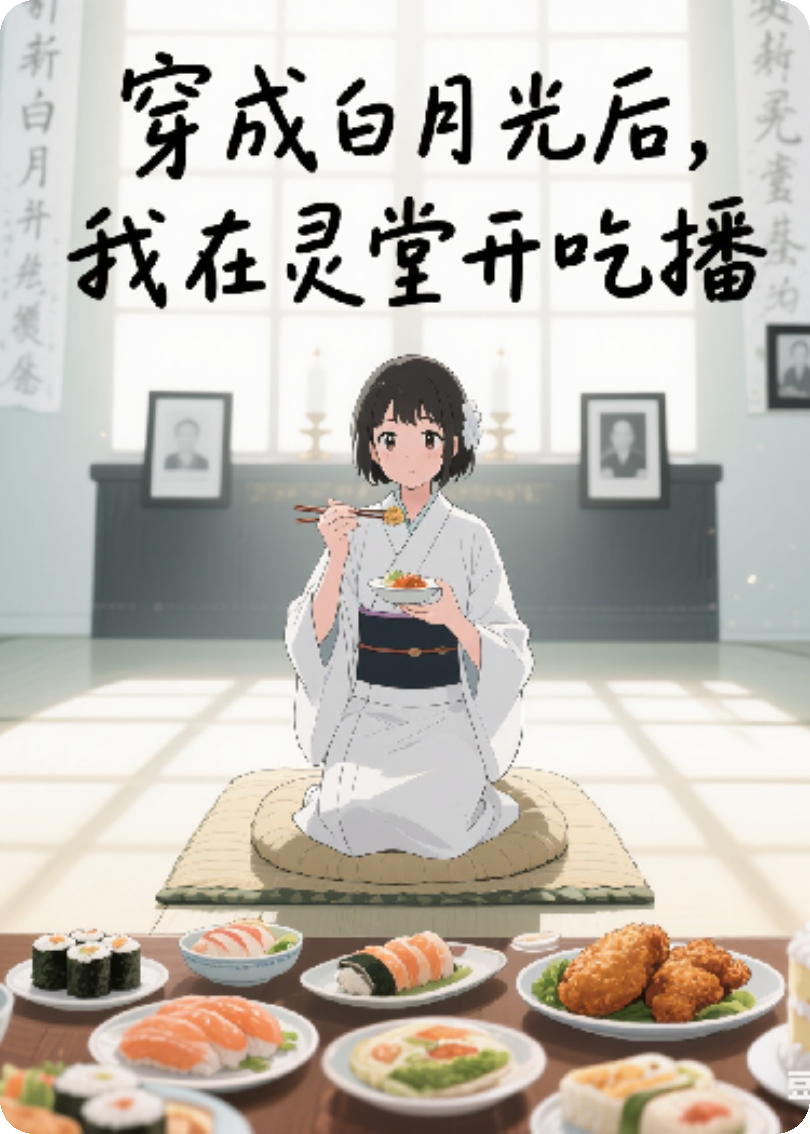 穿成白月光后，我在靈堂開(kāi)吃播