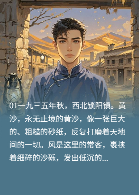 民国西部轶事之边城来客整本畅享阅读终章（书荒必看）