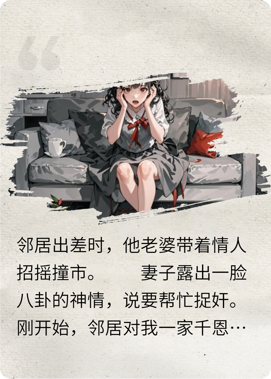 幫鄰居捉奸后，我瘋了