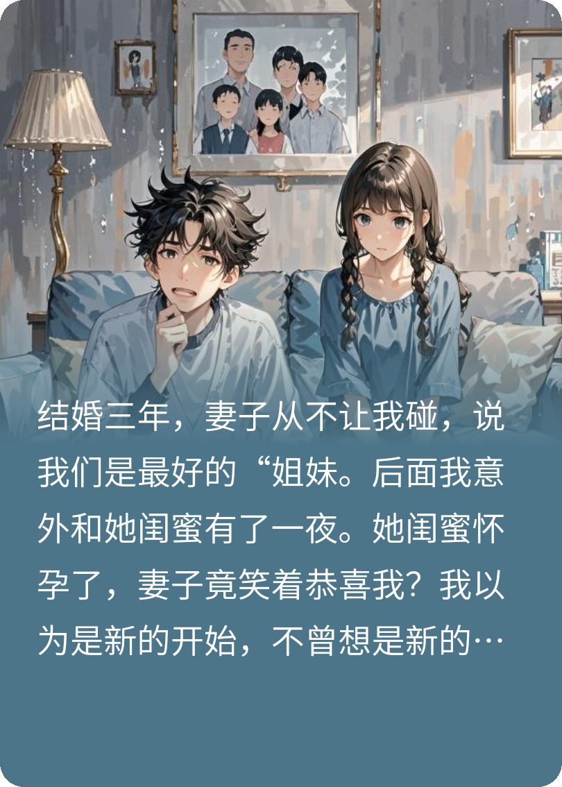 妻子說我是姐妹，直到她閨蜜懷孕